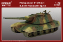 72025-flakpanzer e100 mit 8.8cm flakzwilling 43